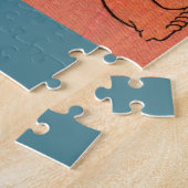 1930s strips grot man papier pop Koning Guzzle Legpuzzel (Zijkant)