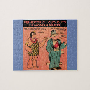 1930s strips grot man papier pop Koning Guzzle Legpuzzel