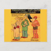 1930s strips, pop-upgrot man Grand Wizer Briefkaart (Voorkant)