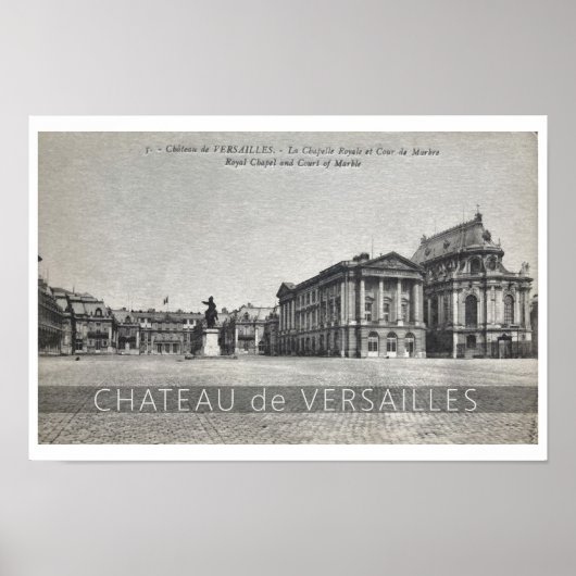 1930S VERSAILLES FRANCE PRINT POSTER (Voorkant)