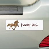 1930's Vintage IJslands Bumpersticker (Op auto)