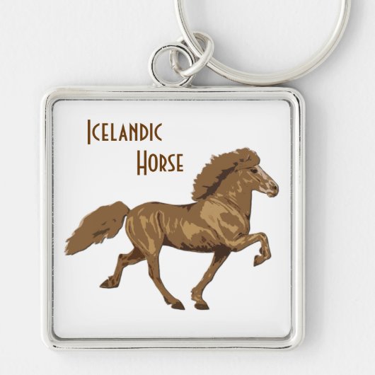1930's Vintage IJslands Sleutelhanger (Voorkant)