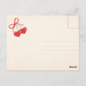 1930s Vintage Valentine Postcard – Romantic Art Briefkaart (Achterkant)