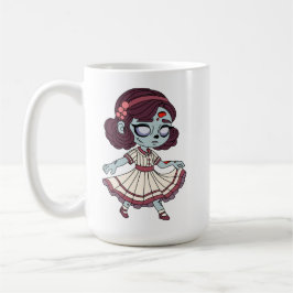 1930s Zombie Meisje Koffiemok