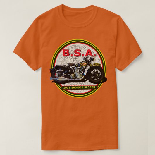 1931 500 S32 SLOPPENMOTOR T-SHIRT (Design voorkant)