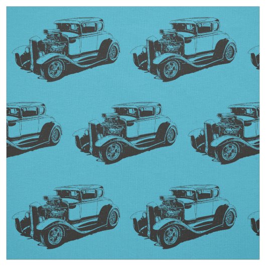 1931 5 Venster Coupe Stof (Swatch)