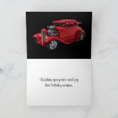 1931 5 Window Coupe Feestdagen Kaart (Binnen)