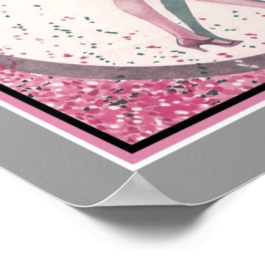 1931, Art Deco, Franse Mode Poster (Hoek)