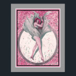 1931, Art Deco, Franse Mode Poster<br><div class="desc">1931. Art Deco,  Paris mode print-11x14. Ook beschikbaar in standaard 8x10 en 16x20. De grootte van de douane is ook beschikbaar,  evenals,  canvas.</div>