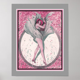 1931, Art Deco, Franse Mode Poster