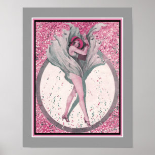 1931, Art Deco, Franse Mode Poster