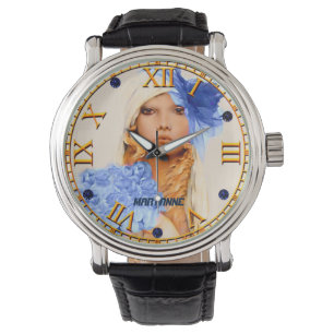 1931 Art Deco Girl of the Year Horloge