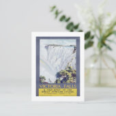  1931 Cunard Line Victoria Herfsten Travel Pos Briefkaart (Staand voorkant)