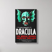  '1931' Dracula Stretched Canvas Print (Voorkant)