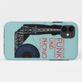 1931 Duitse radio- en muziekuitzending Case-Mate iPhone Case (Achterkant (horizontaal))