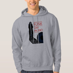 1931 Duitse radio- en muziekuitzending Hoodie
