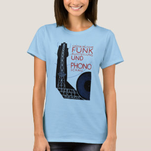 1931 Duitse radio- en muziekuitzending T-shirt