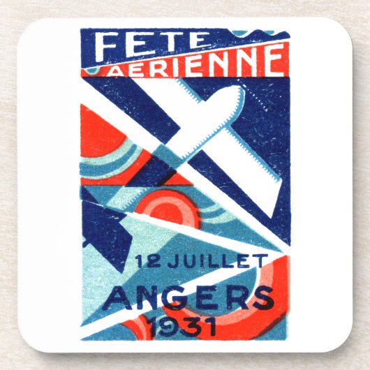 1931 Frans Internationaal Show Onderzetter (Voorkant)