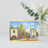  1931 Grauman's Chinese theater Briefkaart (Staand voorkant)