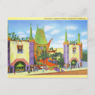 1931 Grauman's Chinese theater Briefkaart
