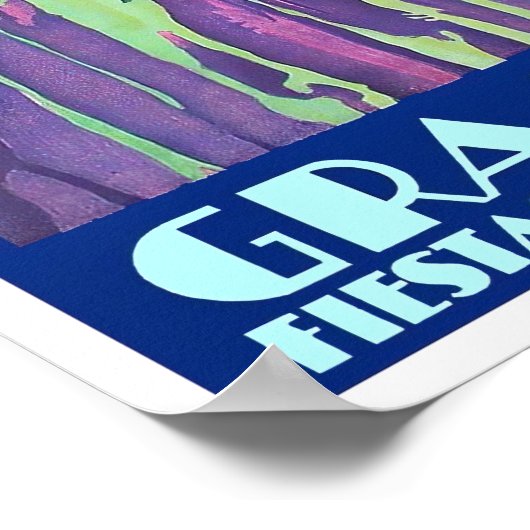 1931 poster van het jaarabonnement Feria de Granad (Hoek)