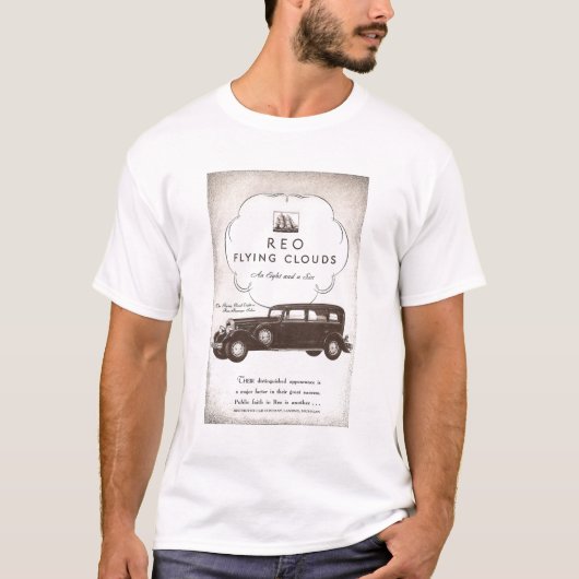 1931 Reo Classic Sedan T-shirt (Voorkant)