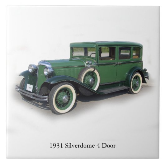 1931 Silverdome 4-deurotegel Tegeltje (Voorkant)