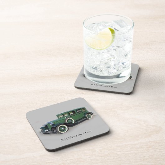 1931 Silverdome 4 Deurset van 6 onderzetters (Rechterzijde)