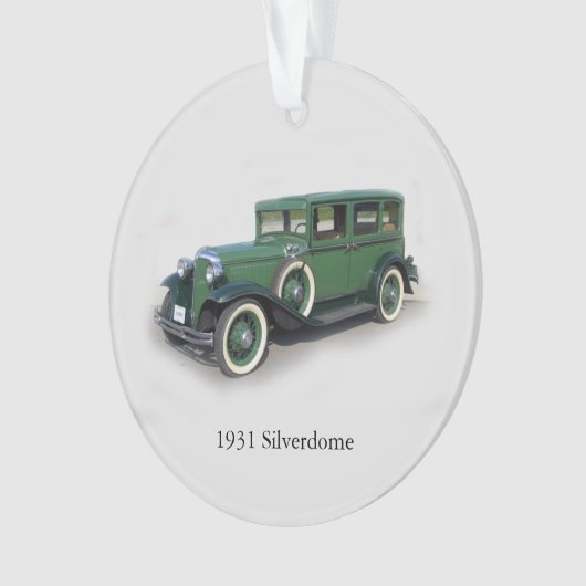 1931 Silverdome acrylornament Ornament (voorkant)