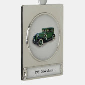 1931 Silverdome banner ornament Verzilverd Banner Ornament (Rechts)