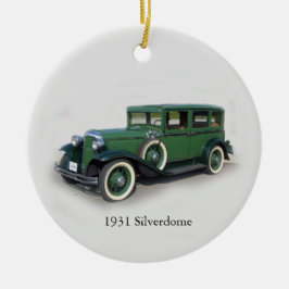 1931 Silverdome-sierplant Keramisch Ornament