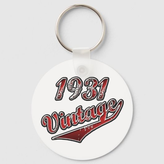 1931 Vintage Sleutelhanger (Voorkant)