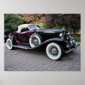 1932 Auburn Boattail Speedster Poster (Voorkant)