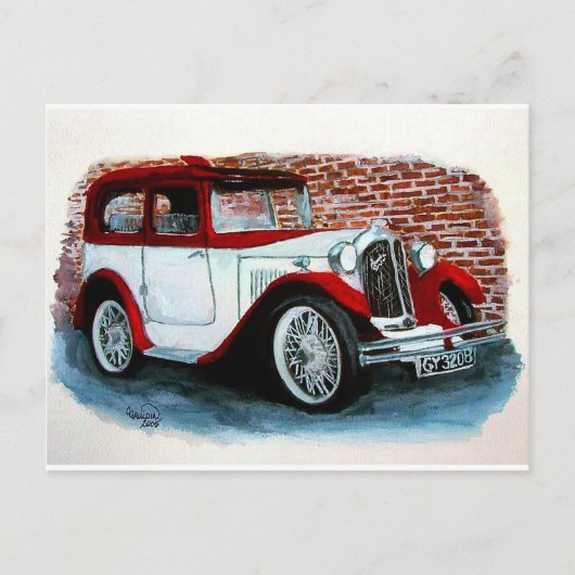 1932 Austin Briefkaart (Voorkant)