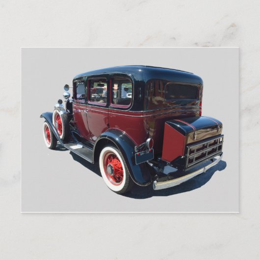 1932 Automobiel Briefkaart (Voorkant)