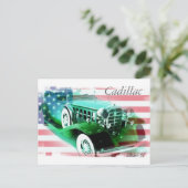 1932 Cadillac Briefkaart (Staand voorkant)