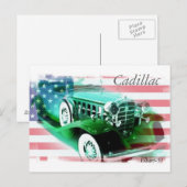 1932 Cadillac Briefkaart (Voorkant / Achterkant)