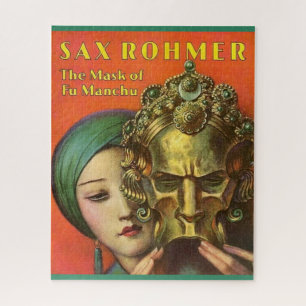 1932 Het masker van Fu Manchu cover Legpuzzel