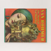 1932 Het masker van Fu Manchu cover Legpuzzel (Horizontaal)