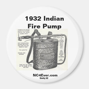 1932 Indische vuurpomp Magnet