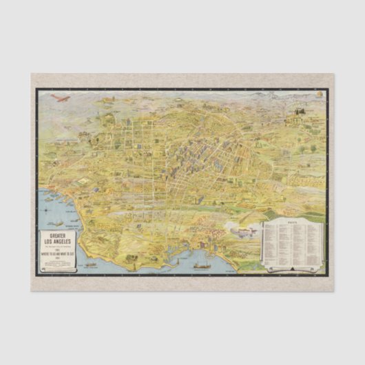  1932 Los Angeles herstelde de Ontvanging van de K Tissuepapier (Voorkant)