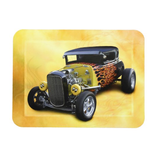 1932 Model A Coupe HOT ROD AVENGER Magneet (Horizontaal)