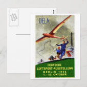 1932 Model van het Poster van de Mededinging van h Briefkaart (Voorkant / Achterkant)