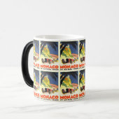 1932 Monaco Grand Prix Elegance Race Sport Magische Mok (Voorkant links)