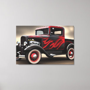 1932 Pickup Truck Classic Car Canvas Print