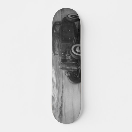 1932 Rattenstaaf / hete roerdek Skateboard (Voorkant)