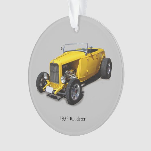 1932 Roadster Acrylversiering Ornament (voorkant)