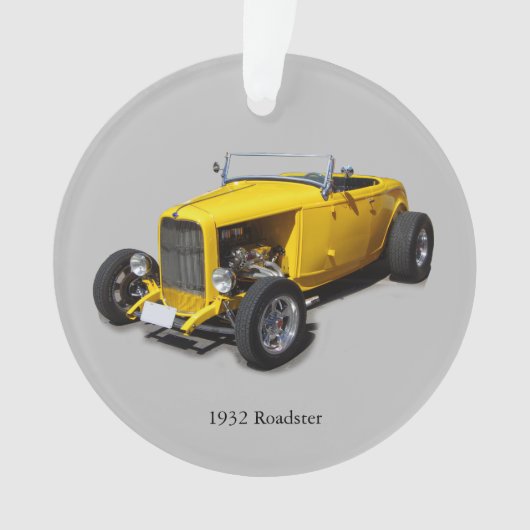 1932 Roadster Acrylversiering Ornament (voorkant)