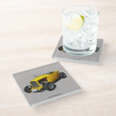 1932 Roadsterglas onderzetter Glazen Onderzetter (Schuin)