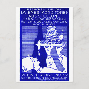 1932 Wenen Poster van de remmen Briefkaart